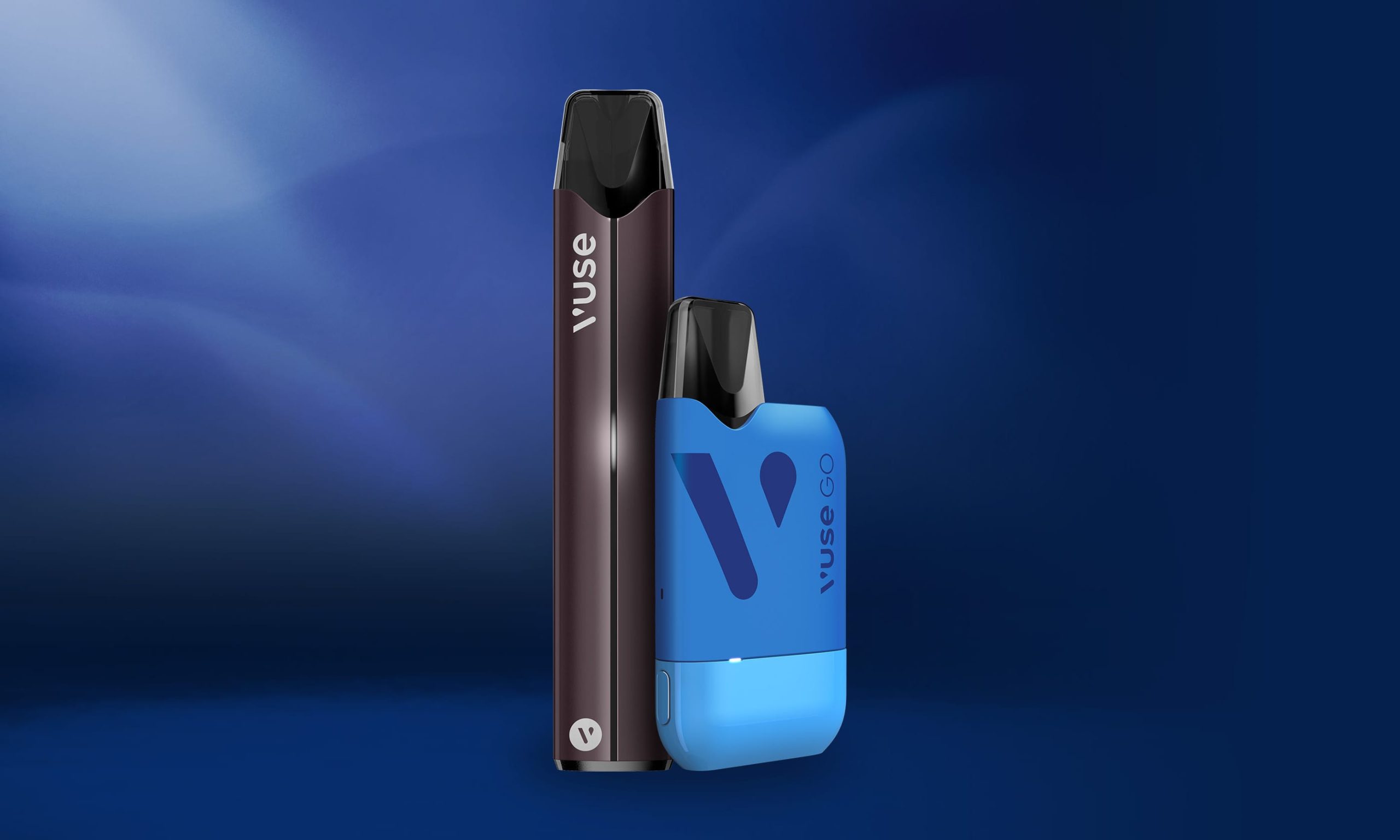 Vuse vape kits product display US wholesale distributor retail shelf space e-cigarette brand market share analysis
